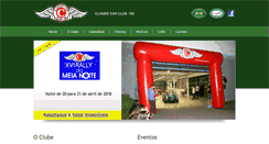 Desktop Screenshot of classiccarclub-rs.com.br